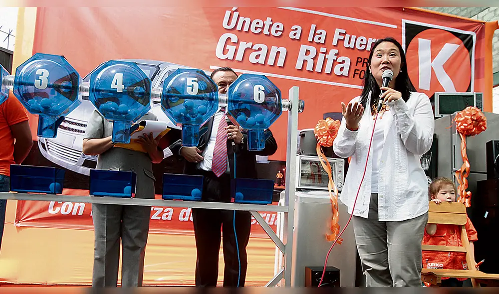 Reátegui reveló que Keiko Fujimori y su cúpula fabricaron fuji-rifa de S/ 2 mllns