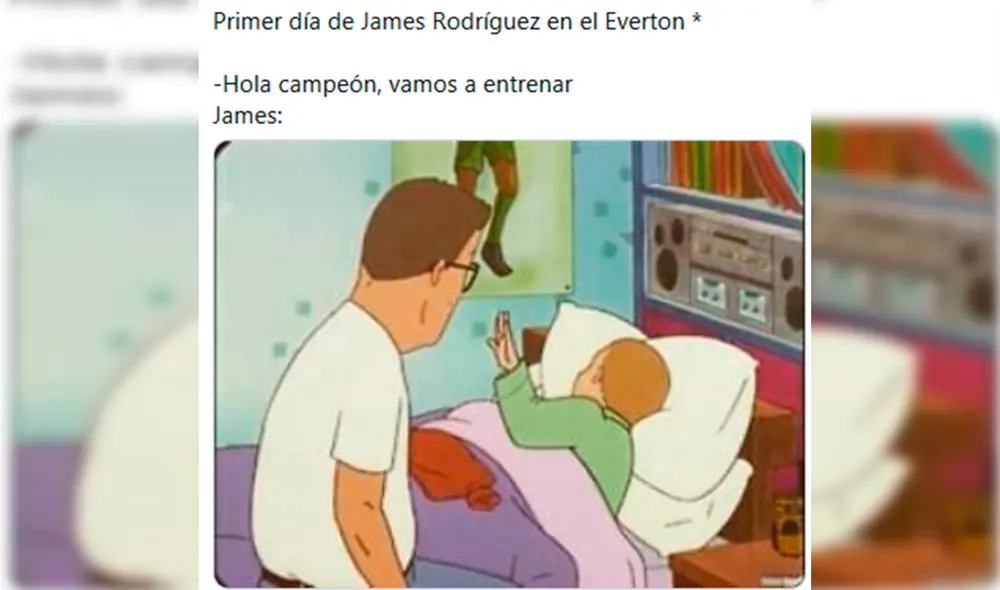 James Rodríguez fichó por el Everton de la Premier League por las próximas dos temporadas. (FOTO: Twitter). James Rodríguez fichó por el Everton de la Premier League por las próximas dos temporadas. (FOTO: Twitter).
