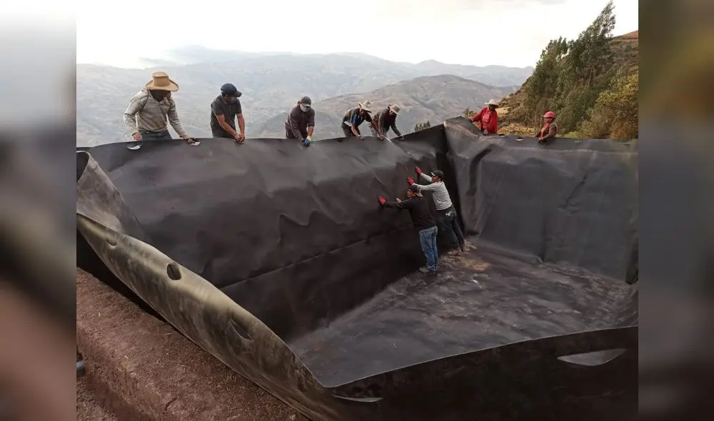 Los reservorios permitirán regar grandes extensiones de terrenos. Los reservorios permitirán regar grandes extensiones de terrenos.