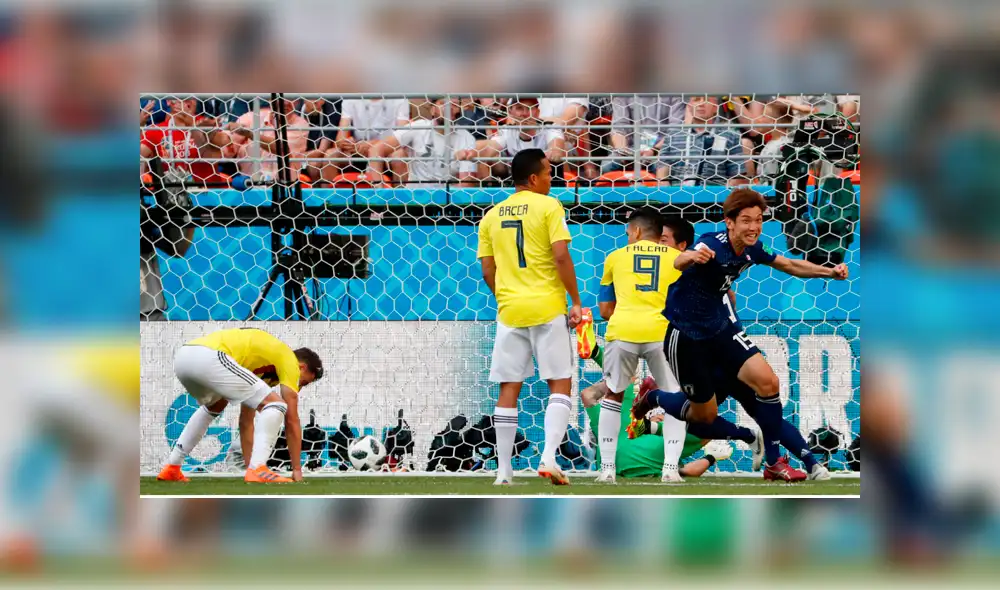 Colombia no pudo ante Japón y perdió 2-1 en Rusia 2018 | RESUMEN