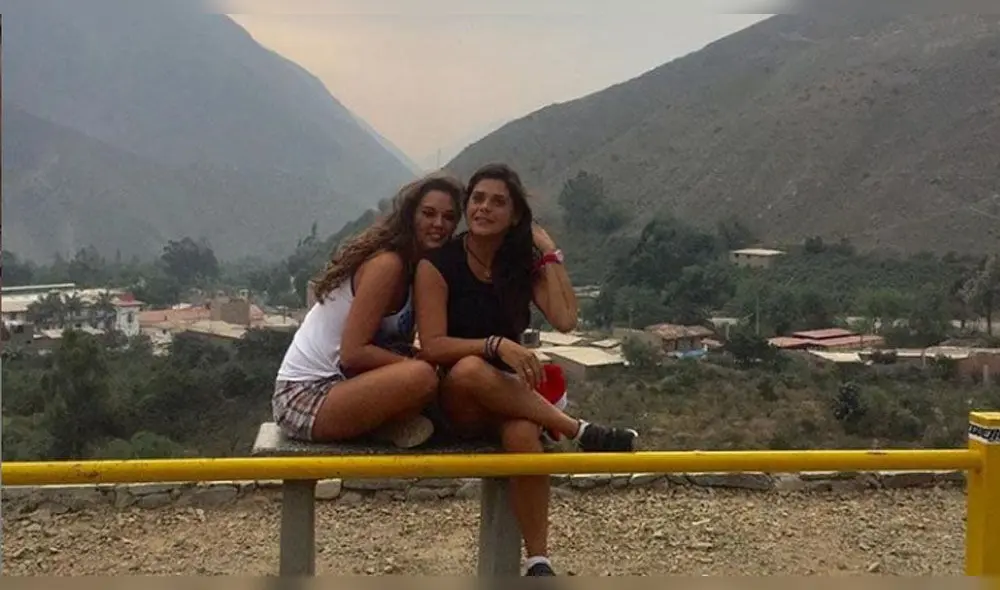 Giovanna Valcárcel y ex candidata al Miss Perú confirman amor con tierna foto