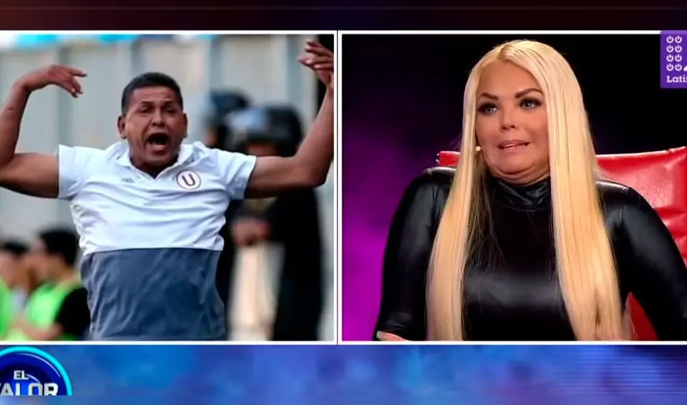 Shirley Cherres y el 'Puma' Carranza