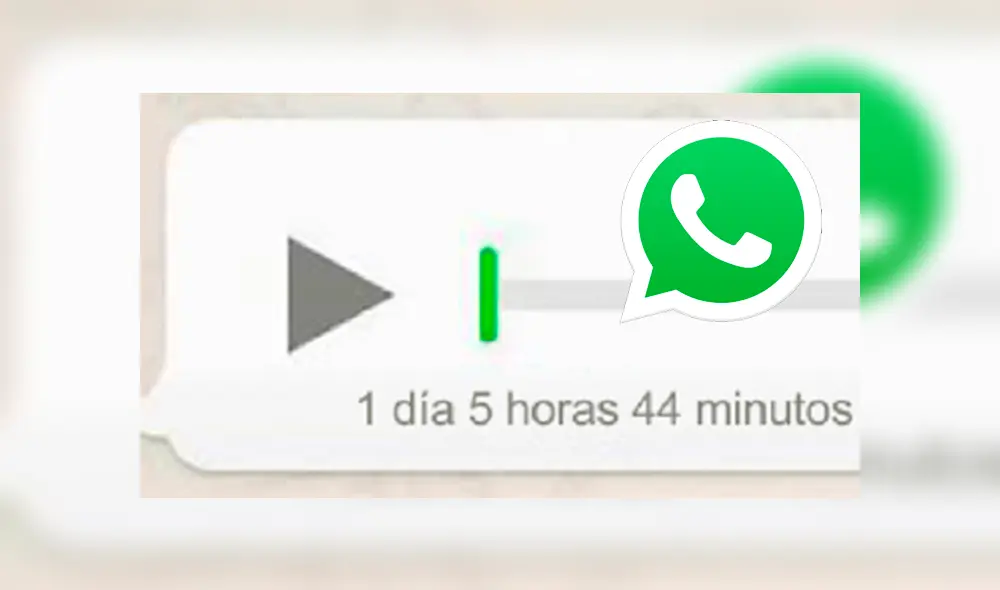 Truco para acelerar los audios de WhatsApp.