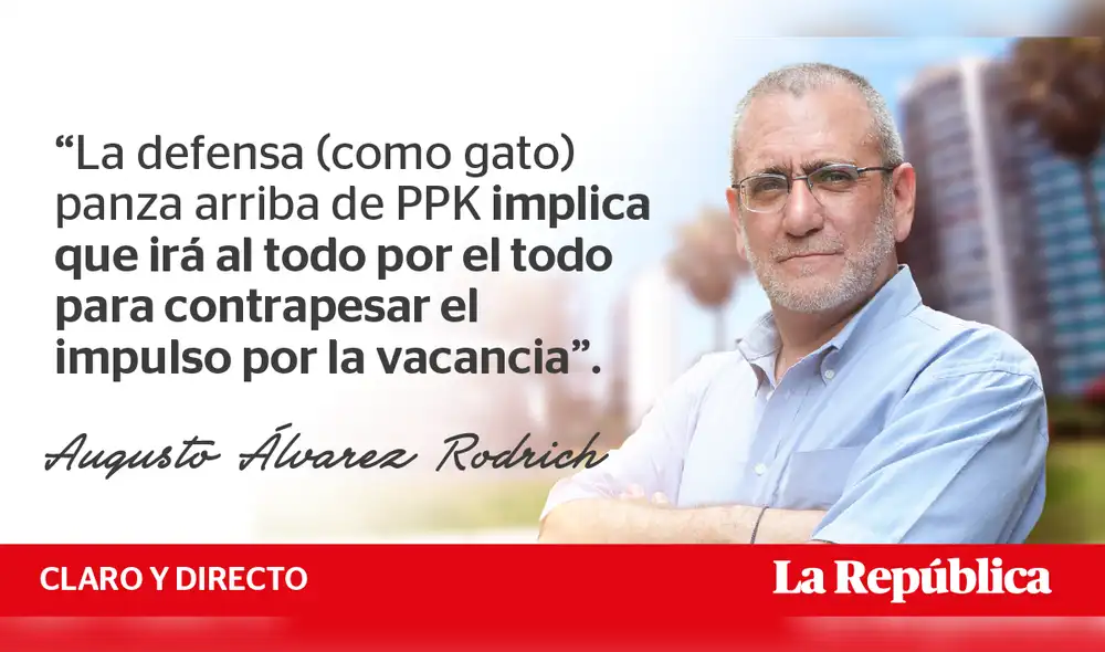 La pelea como gato (panza arriba) de PPK