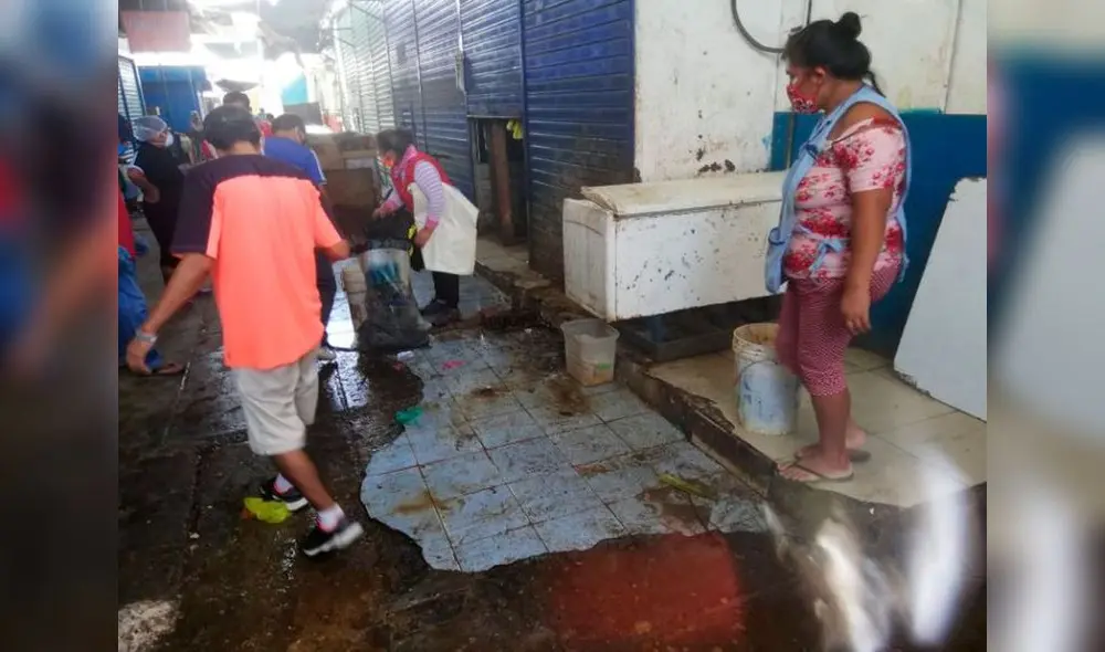 El mercado Modelo es insalubre y tiene comerciantes infectados. El mercado Modelo es insalubre y tiene comerciantes infectados.