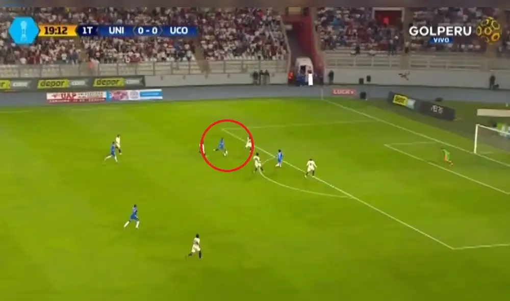 Universitario vs Unión Comercio: Wilmer Aguirre con velocidad rompió la defensa 'crema' para el 1-0 [VIDEO]
