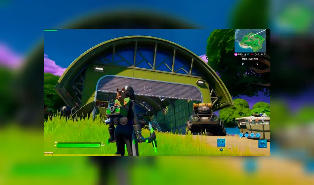 Segundo puesto de avanzada E.G.O: Hangar de EGO