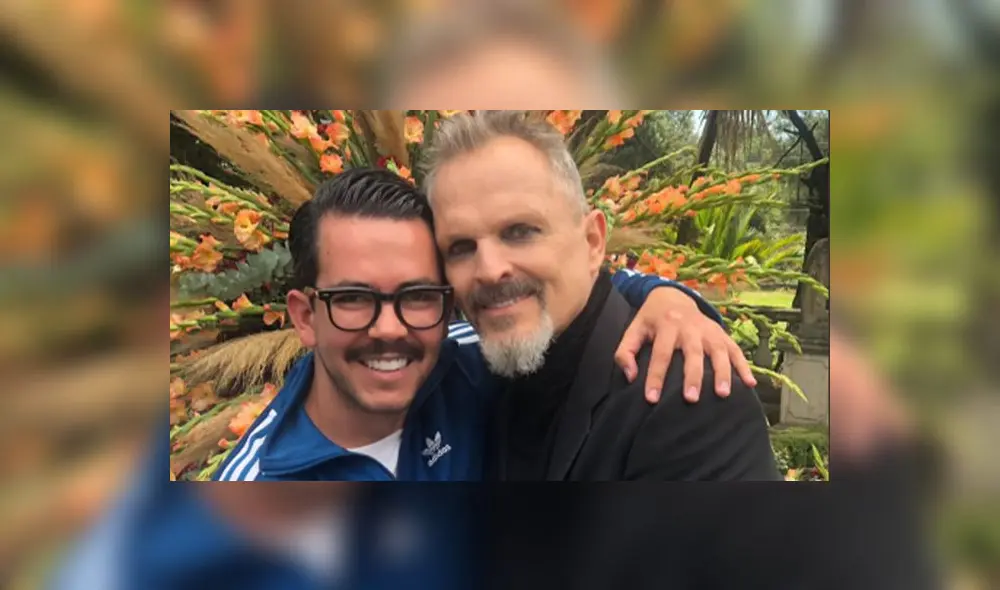 Miguel Bosé y productor de serie mexicana Manolo Caro