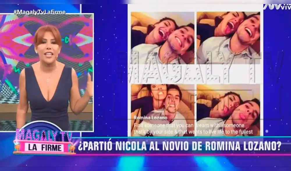 Exnovio de Romina Lozano reacciona mal tras revelarse romance con Nicola [VIDEO]