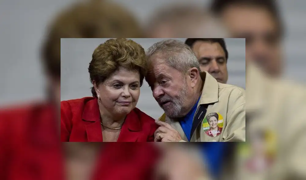 Rousseff fue presidente entre 2011 y 2016. Sucedió a Da Silva, que gobernó entre 2003 y 2010. | Fuente: AFP