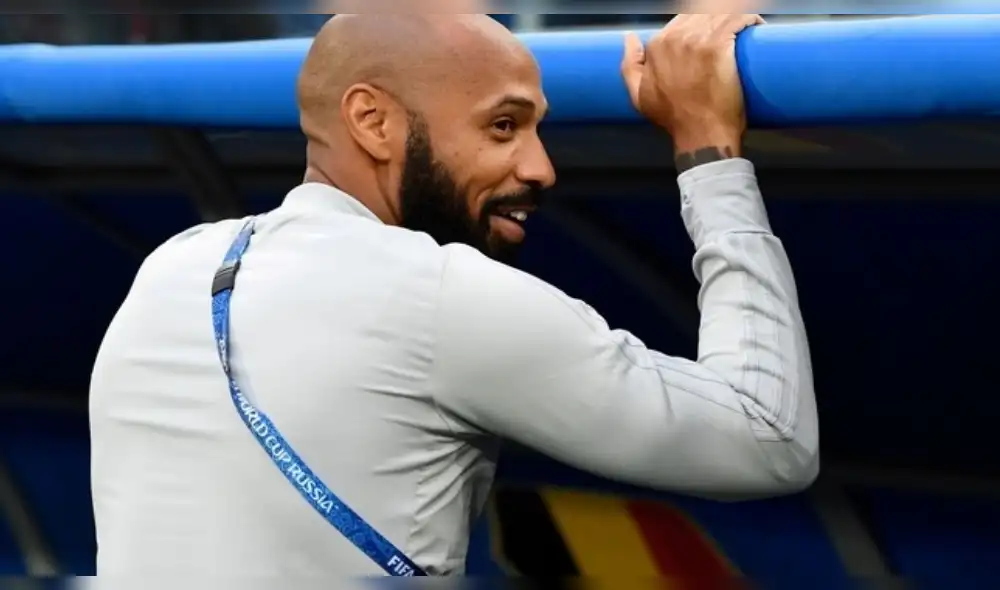 Thierry Henry se prepara para dirigir a un equipo francés Thierry Henry se prepara para dirigir a un equipo francés