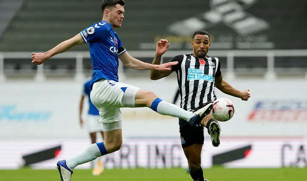 Newcastle vs. Everton por la Premier League. Foto: AFP Newcastle vs. Everton por la Premier League. Foto: AFP