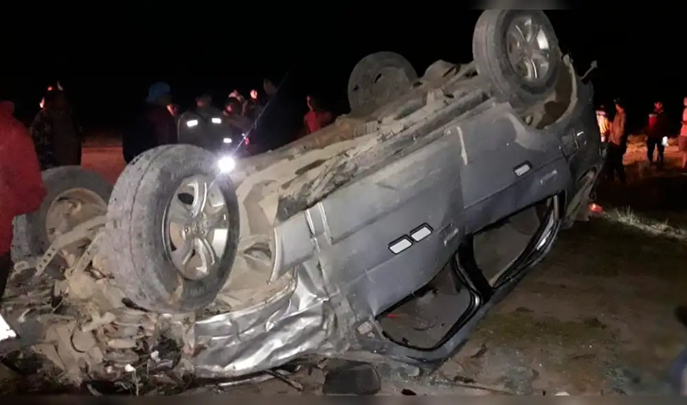 Policía investiga las causas del accidente. Foto Referencial. Policía investiga las causas del accidente. Foto Referencial.