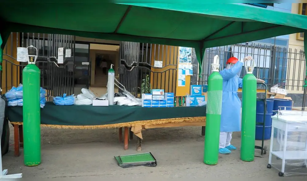 Trujillo: donan balones de oxígeno para hospital Trujillo: donan balones de oxígeno para hospital