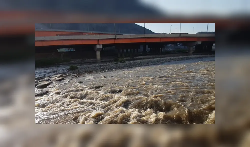Río Rímac aún se halla contaminado en la zona urbana de Lima. Foto: URPI-GLR