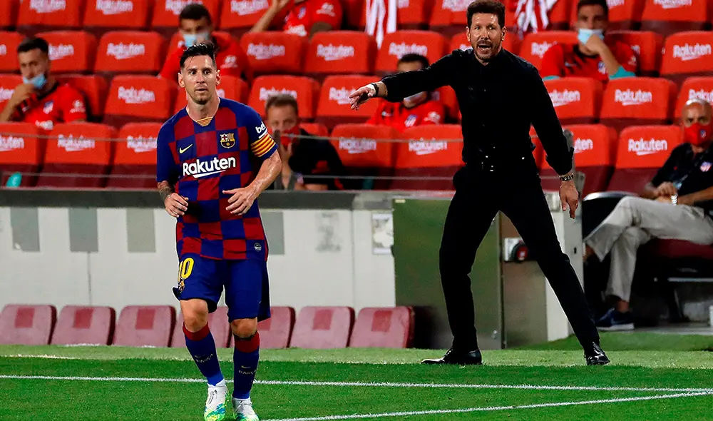 Barcelona vs. Atlético de Madrid por LaLiga Santander. Foto: EFE