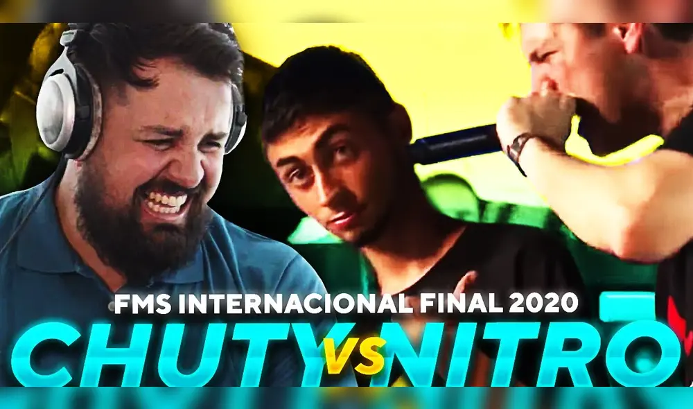 Papo reaccionó a la batalla entre Nitro y Chuty en FMS Internacional Papo reaccionó a la batalla entre Nitro y Chuty en FMS Internacional