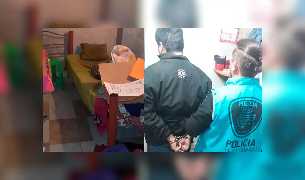 Arrestan a hombre que le hacía ver pornografía a su hija y luego se grababa abusando de ella. Foto: difusión