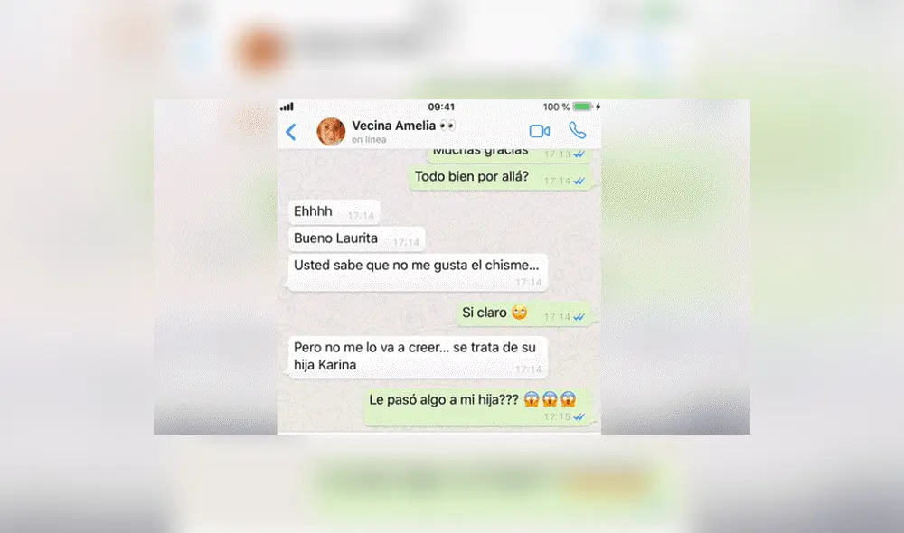 WhatsApp: Vecina 'chismosa' se entera que chica tiene un 'sugar daddy' y le cuenta a su mamá [VIDEO] 