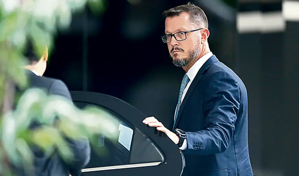 Declaración. Barata espera decisión para seguir declarando. Declaración. Barata espera decisión para seguir declarando.