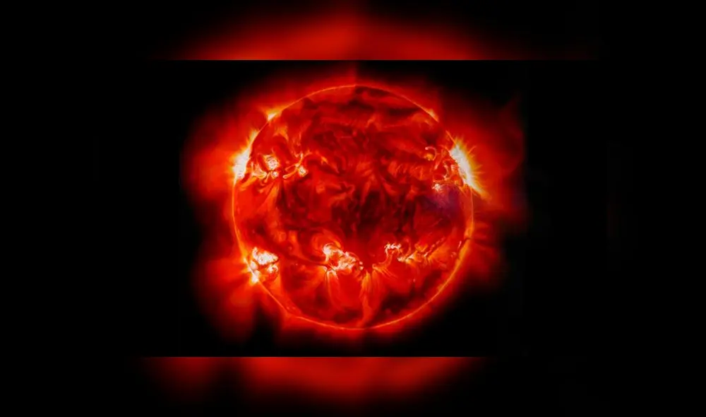 Betelgeuse es una estrella supergigante roja cuyo tamaño es 1400 veces superior al Sol. Imagen: Difusión.