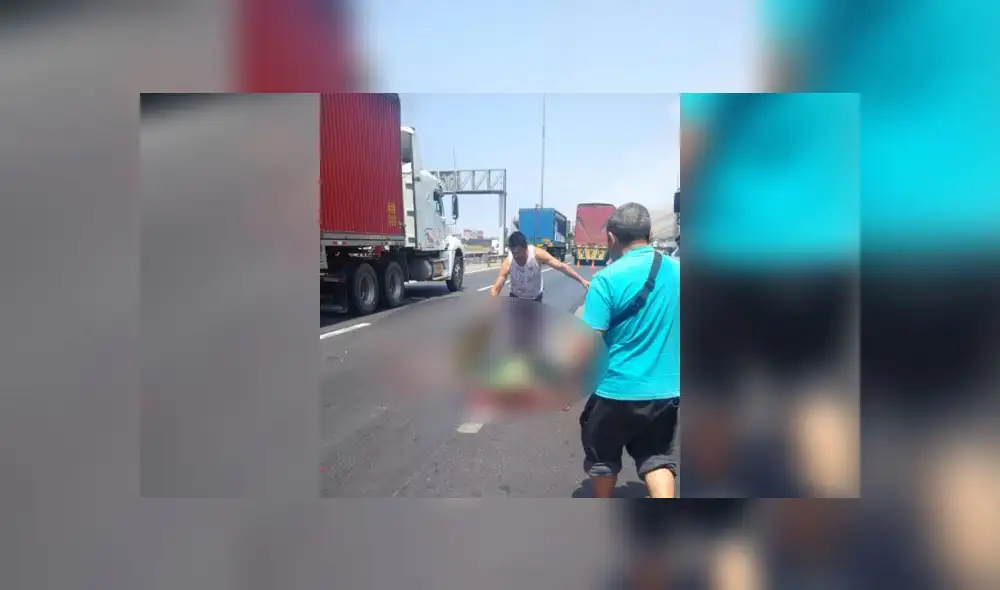 El suboficial de Tercera Alexis Franco Chipan Rosales manejaba su moto lineal de cuando impactó con el vehículo de carga pesada. (Foto: Difusión)