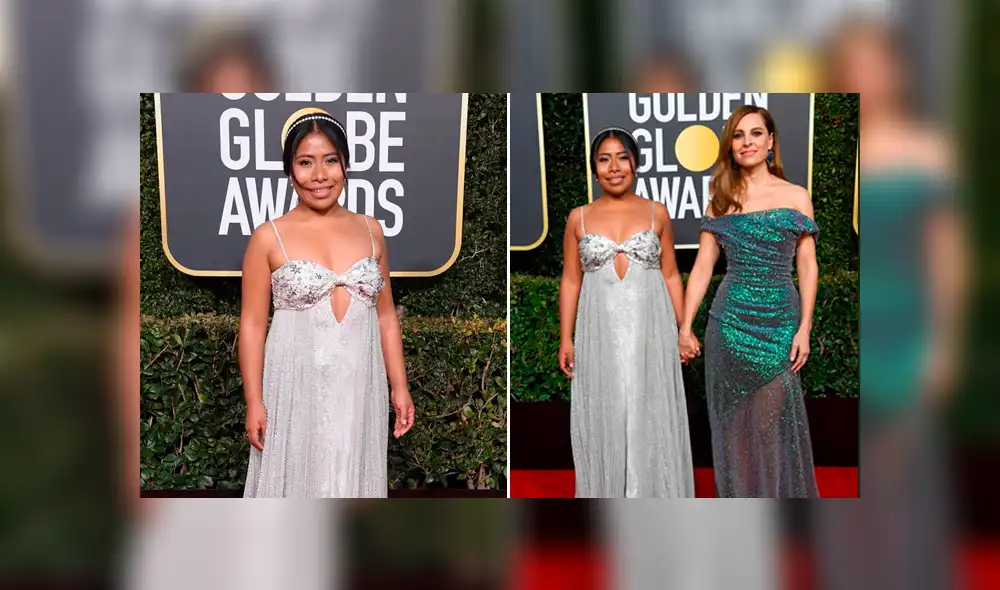 Golden Globes 2019: Yalitza Aparicio deslumbró con este vestido en la alfombra roja