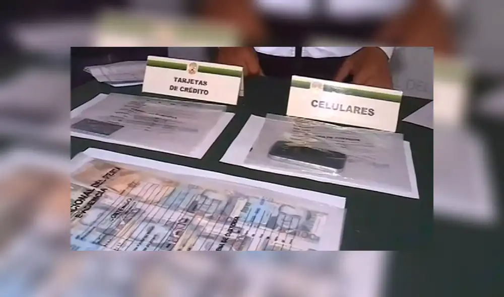 Capturan a delincuentes que intentaron retirar 46 000 soles con tarjeta adicional [VIDEO]