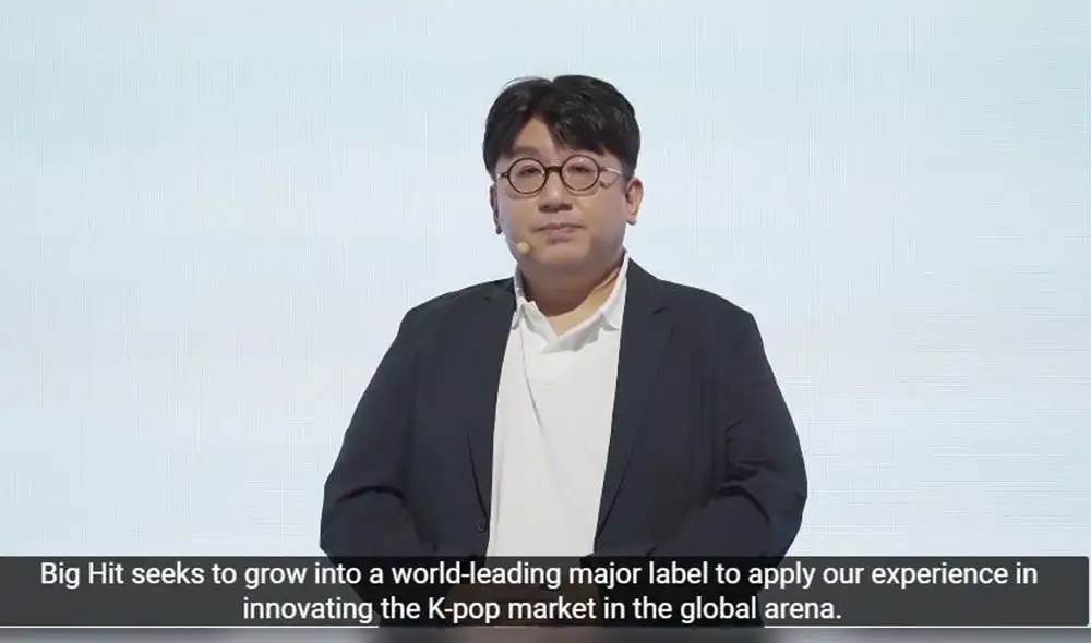 En agosto del 2019 se realizó un primer brieffing de Big Hit en el que expusieron sus planes empresariales. En agosto del 2019 se realizó un primer brieffing de Big Hit en el que expusieron sus planes empresariales.
