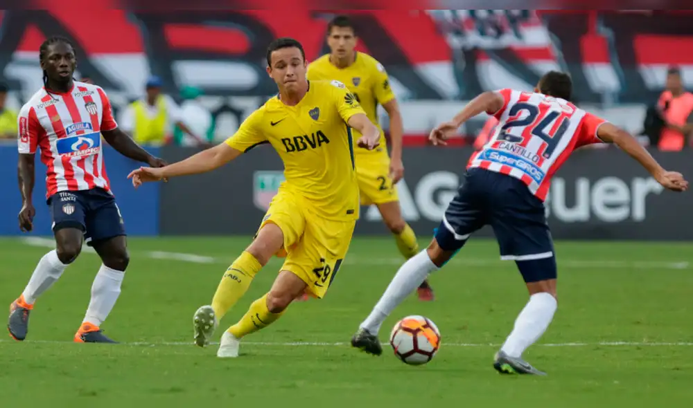 Boca y Junior empataron 1-1 en Barranquilla por la Copa Libertadores [GOLES Y RESUMEN]