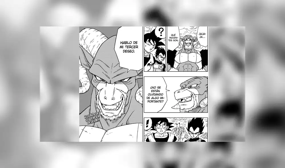 Dragon Ball Super manga 49: El plan maestro de moro ‘El tercer deseo’ Dragon Ball Super manga 49: El plan maestro de moro ‘El tercer deseo’