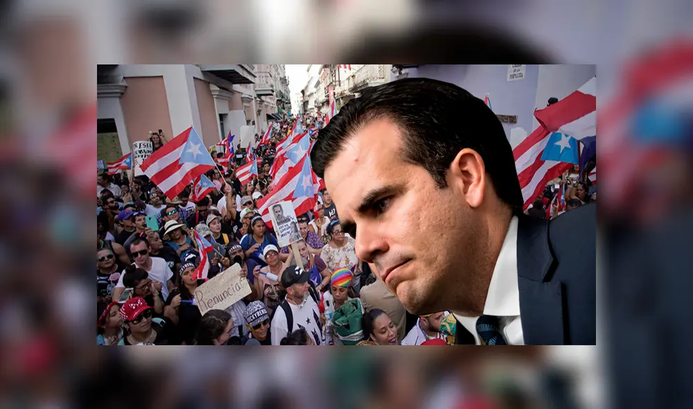 Puerto Rico a la expectativa por mensaje de su gobernador Ricardo Rosselló. Foto: Composición/AFP