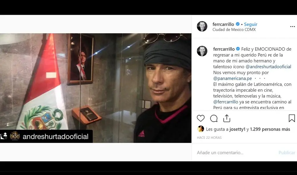 Fernando Carrillo será jurado en el Miss Perú 2019 y sorprende con su apariencia