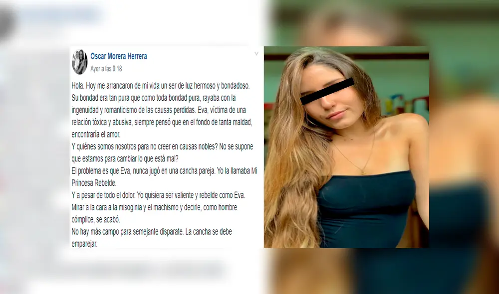Eva Morero Ulloa mantenía una "relación muy tóxica y abusiva”, afirma padre de mujer asesinada Eva Morero Ulloa mantenía una "relación muy tóxica y abusiva”, afirma padre de mujer asesinada