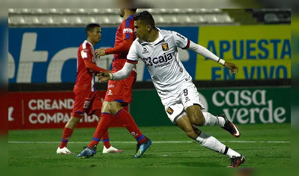arce. El mexicano hizo su sétimo gol con Melgar en el año. arce. El mexicano hizo su sétimo gol con Melgar en el año.