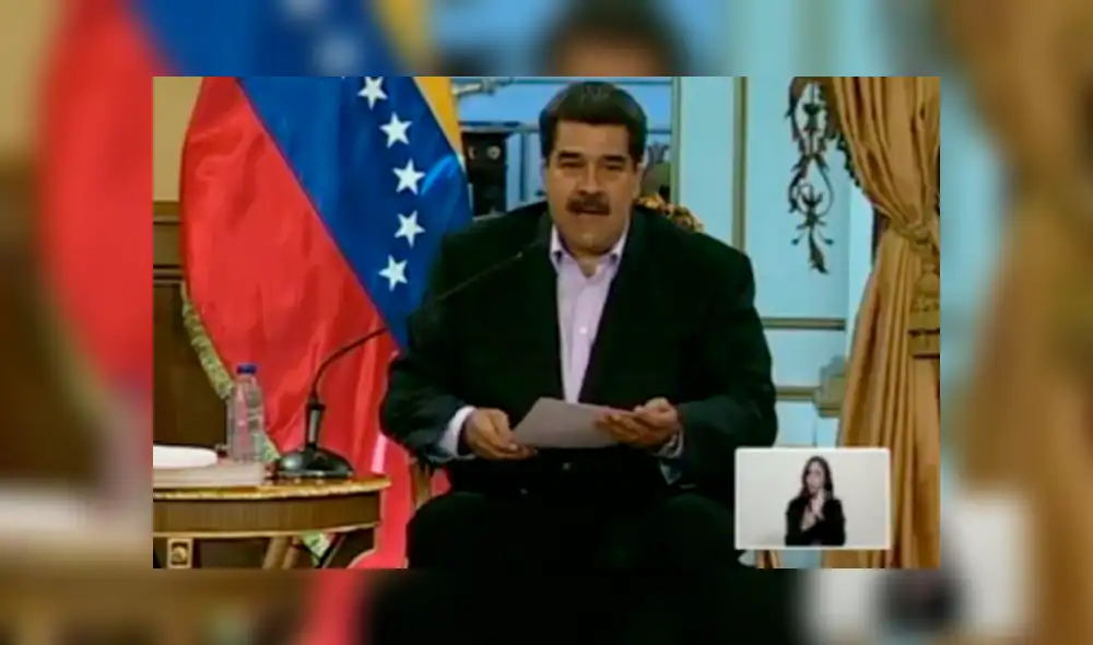 Nicolás Maduro a Trump: "el derramamiento de sangre estará en sus manos" Nicolás Maduro a Trump: "el derramamiento de sangre estará en sus manos"