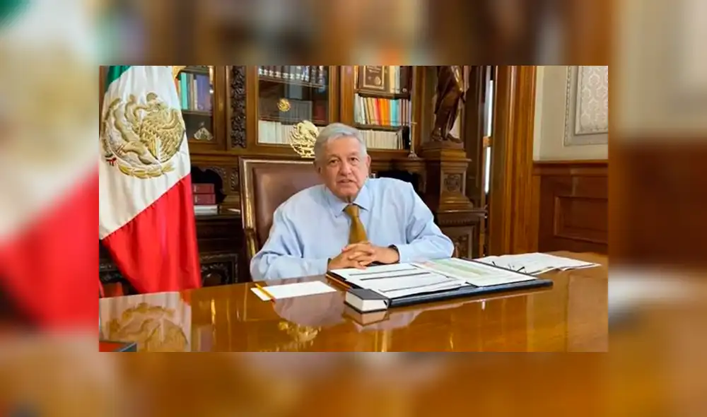 AMLO se dirigió a la población en un mensaje sabatino. Foto: captura Youtube AMLO se dirigió a la población en un mensaje sabatino. Foto: captura Youtube