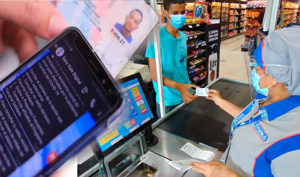 El Vale Digital es una iniciativa para aliviar a las familias más afectadas por la COVID-19. Foto: composición LR / Telemetro