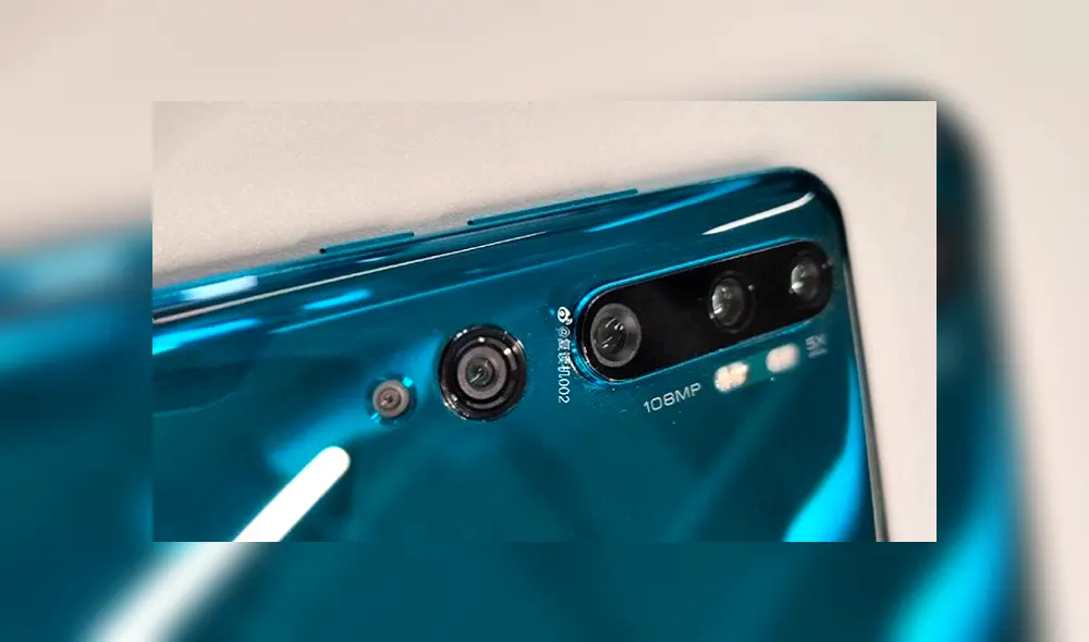 Imagen filtrada del próximo Xiaomi CC9 Pro.