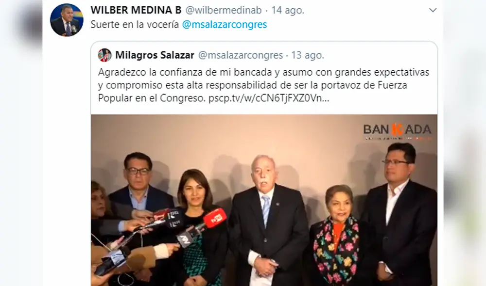 Las publicaciones de Wilber Medina contra Martín Vizcarra y fiscal José Domingo Pérez [FOTOS]