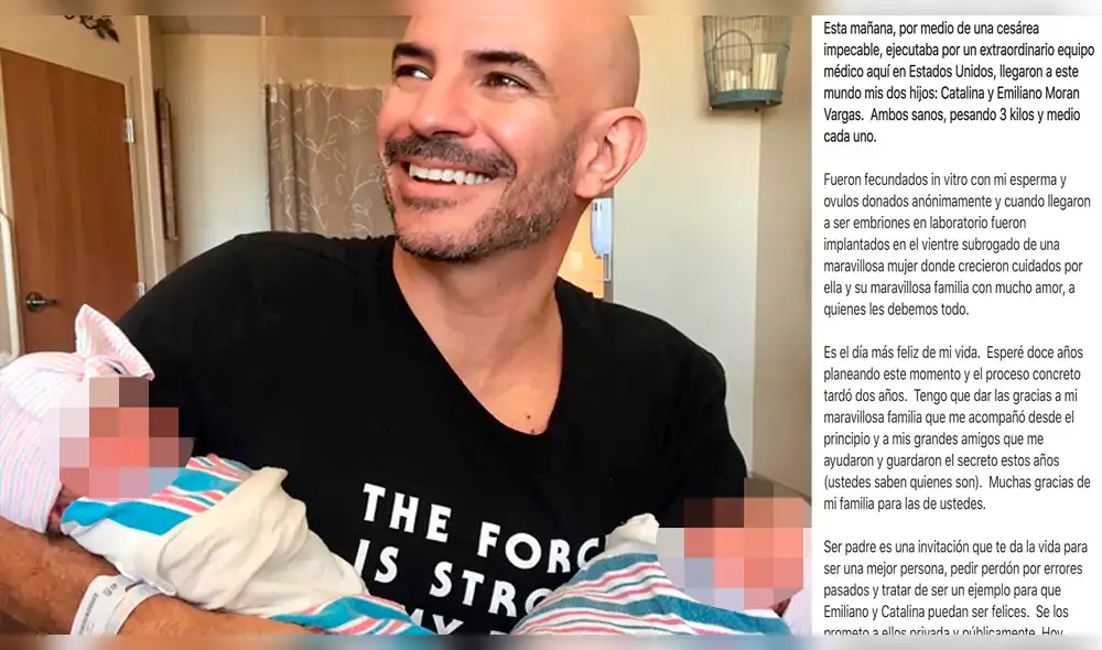 Ricardo Morán emociona a fans al presentar a sus dos hijos en redes [VIDEO]