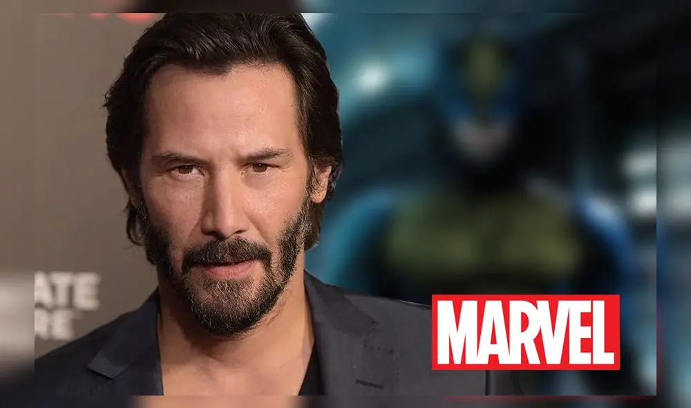 Revelan ilustración de Keanu Reeves como Wolverine. Créditos: composición