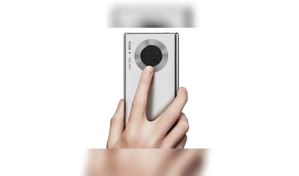 Nueva patente de Huawei revela un diseño de pantalla táctil circular que rodea la cámara trasera. | Foto: LetsGoDigital. Nueva patente de Huawei revela un diseño de pantalla táctil circular que rodea la cámara trasera. | Foto: LetsGoDigital.