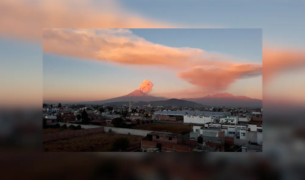 volcán Popocatépetl volcán Popocatépetl