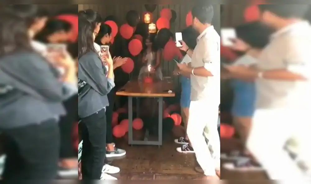 Facebook: Muchacha sufre trágico accidente en pleno cumpleaños [VIDEO]