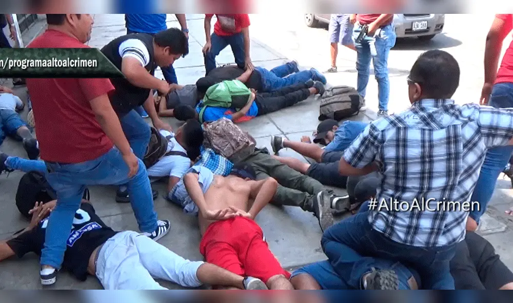 El Agustino: capturan a delincuentes armados minutos antes de que cometan un robo [VIDEO]