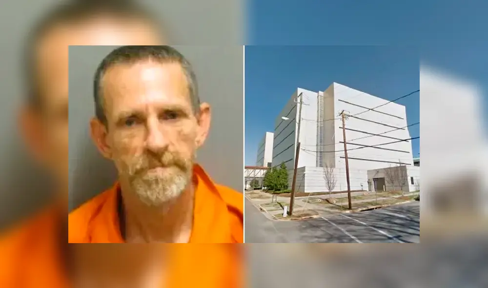 El rostro de Davin Turner Windham, quien inteó violar a una niña de 10 años. Ahora está en la cárcel del condado de Montgomery.