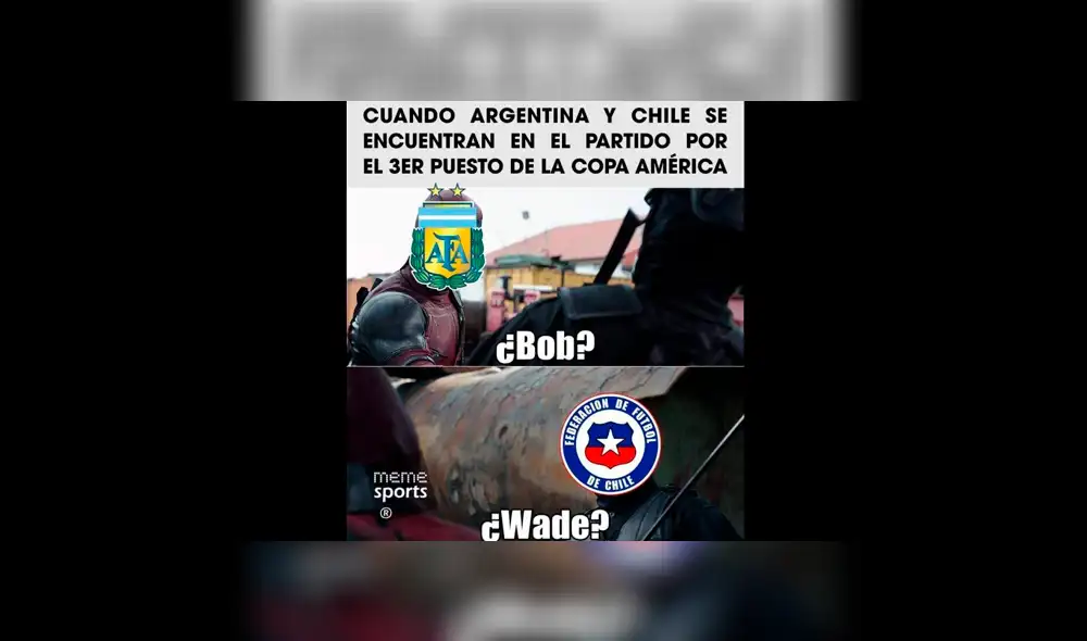 Los memes no perdonaron a ambas selecciones.