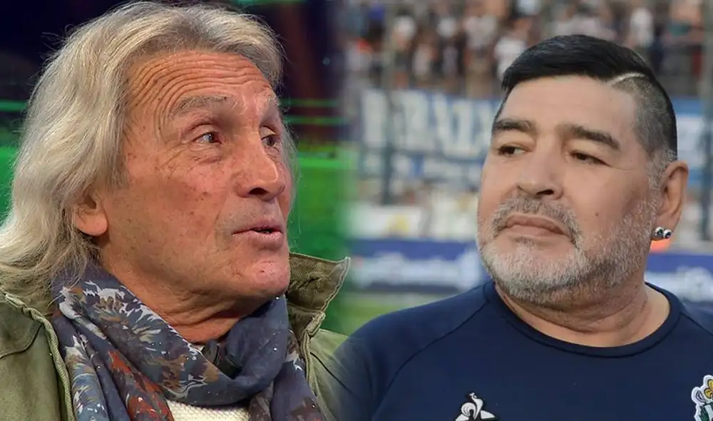 Diego Maradona le dedicó emotivas palabras a su excompañero de selección, Gatti. Foto: Archivo Diego Maradona le dedicó emotivas palabras a su excompañero de selección, Gatti. Foto: Archivo