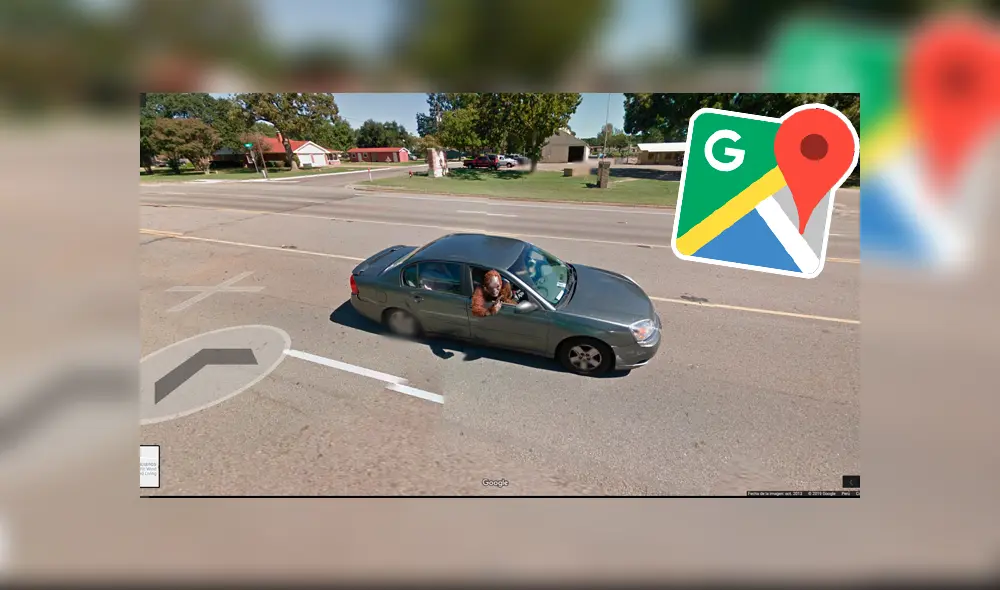 Google Maps: terrorífica 'criatura' fue captada viajando al interior de un auto [FOTOS]